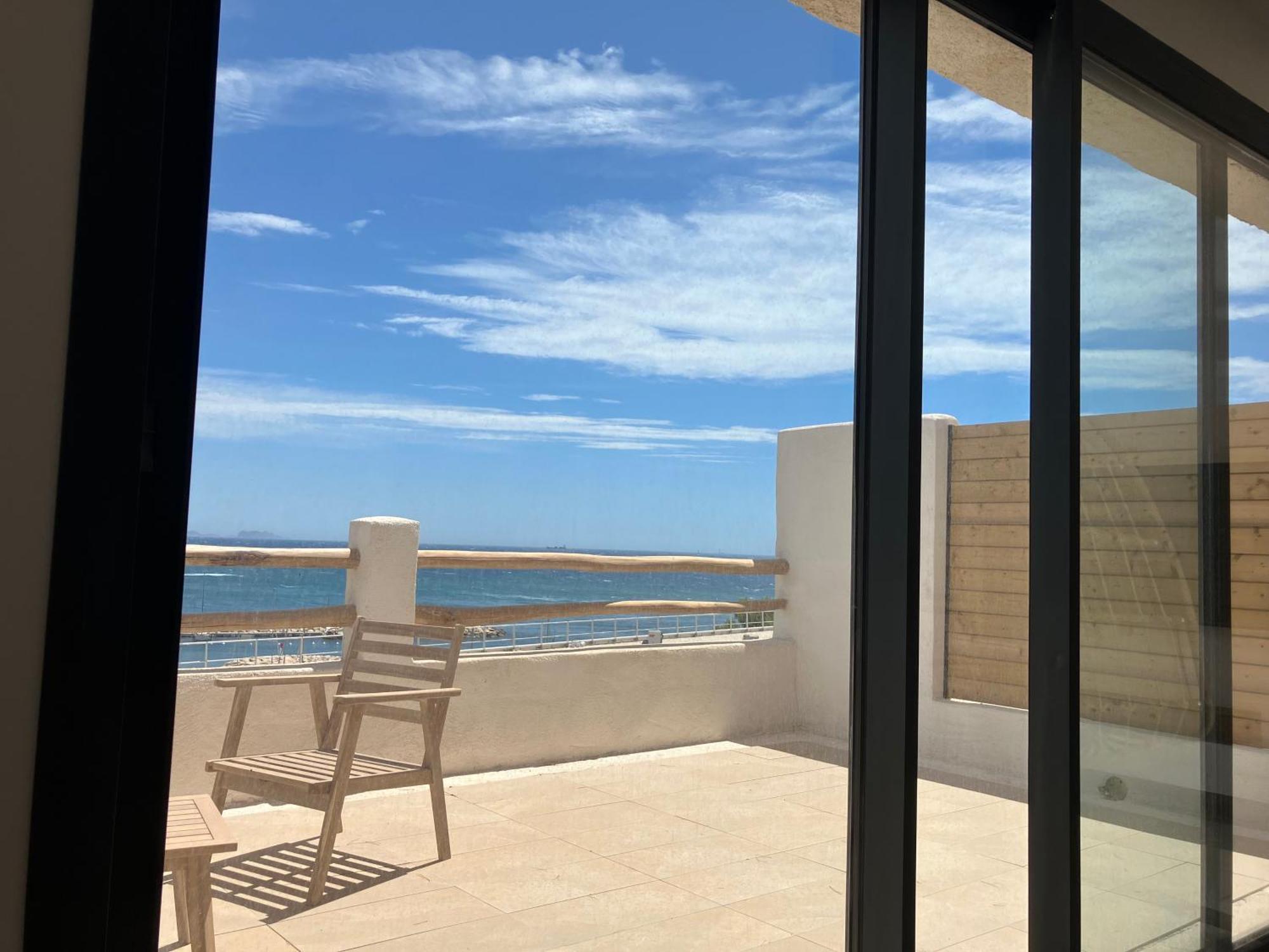Ferienwohnung T2 Vue Sur Le Port Jacuzzi Terrasse Et Parking Carry-le-Rouet Exterior foto