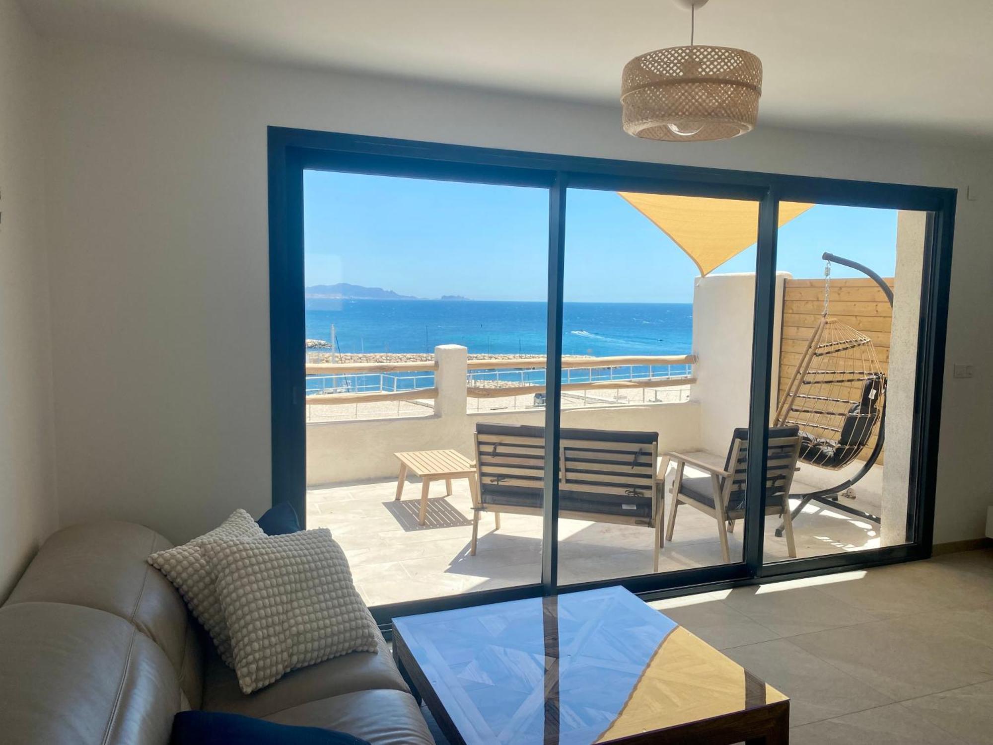 Ferienwohnung T2 Vue Sur Le Port Jacuzzi Terrasse Et Parking Carry-le-Rouet Exterior foto